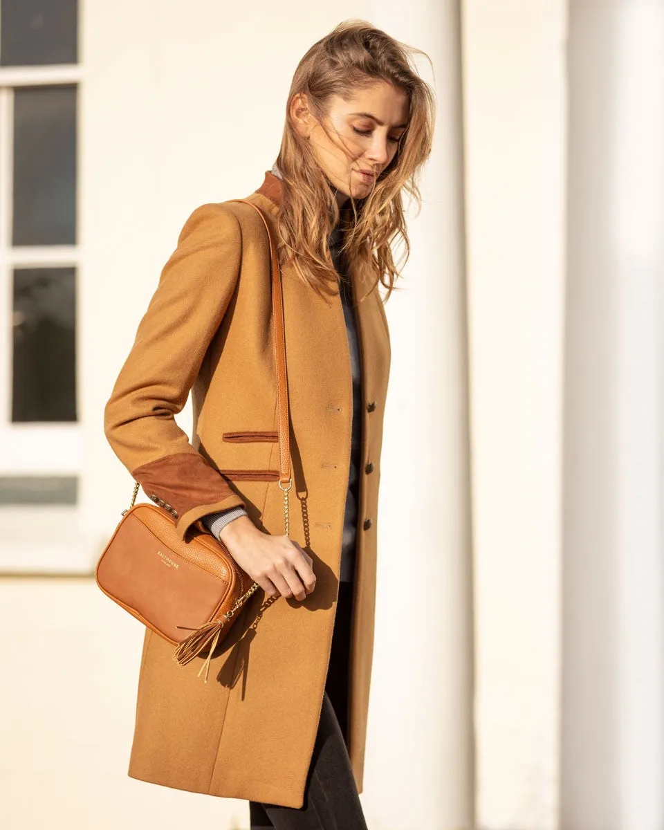 Adira Cross Body Bag                             Toffee