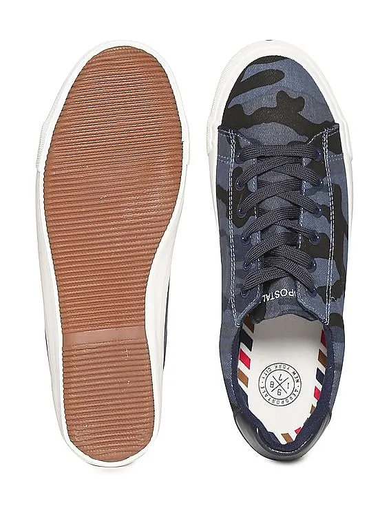 Aeropostale Contrast Trim Lace Up Sneakers