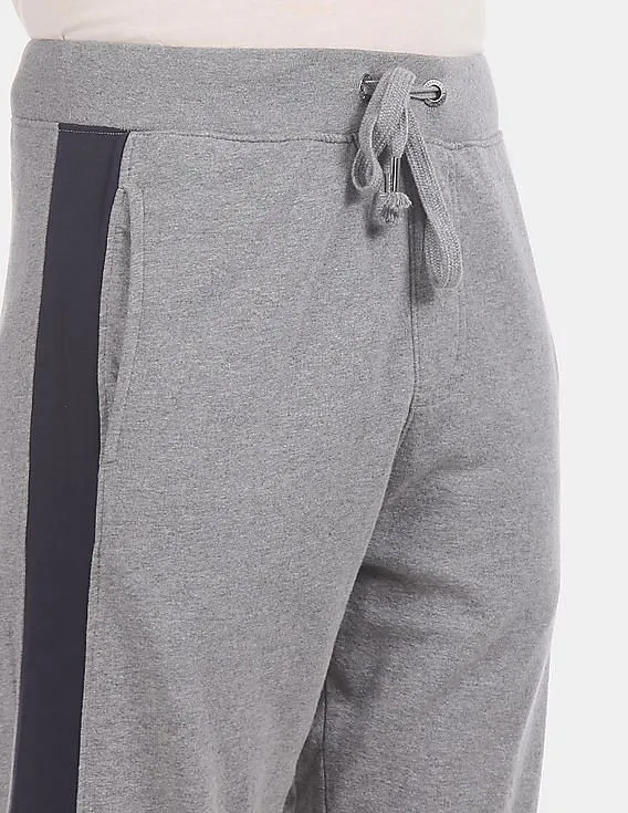 Aeropostale Grey Cut And Sew Panel Colour Block Joggers
