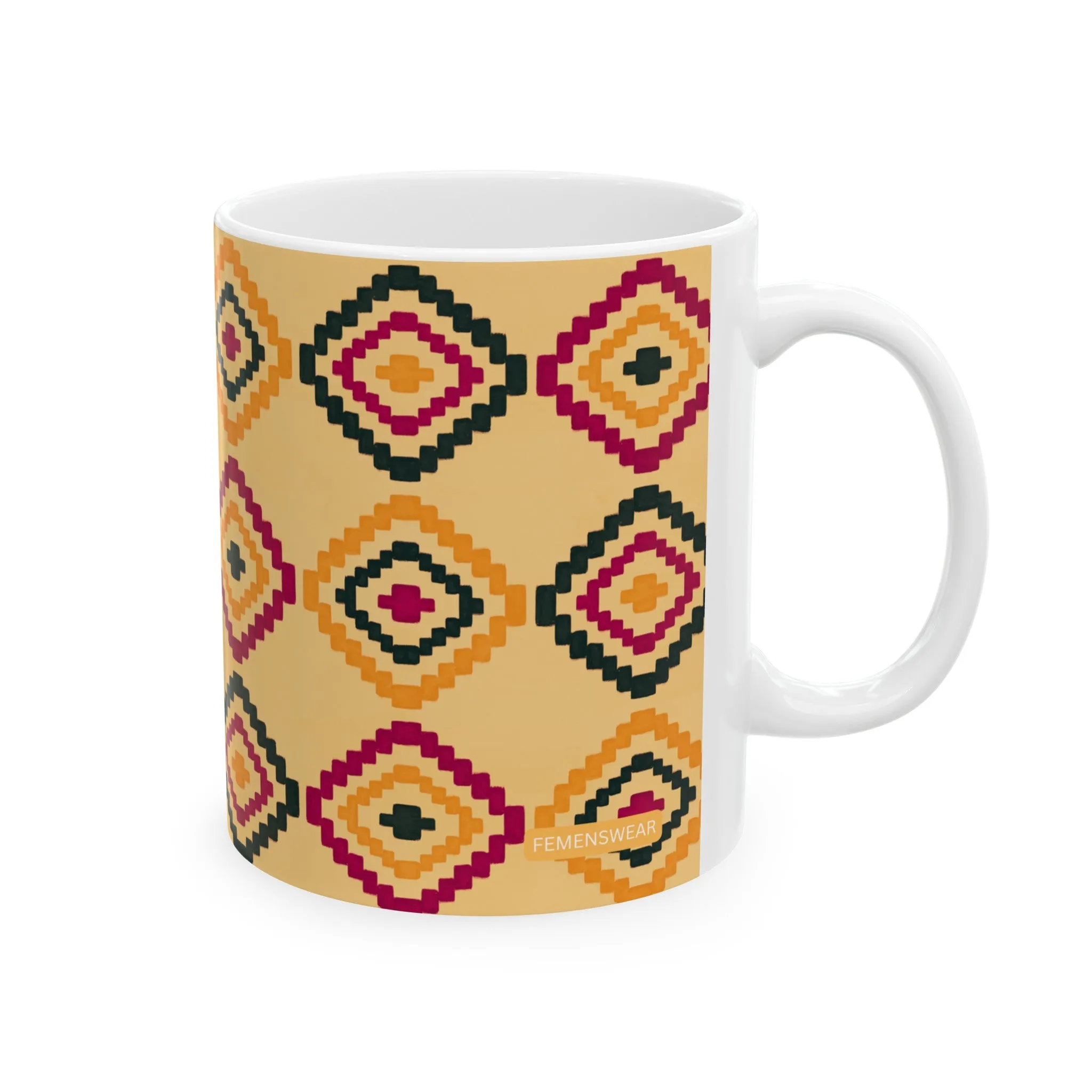 African-Inspired Mug, 11oz