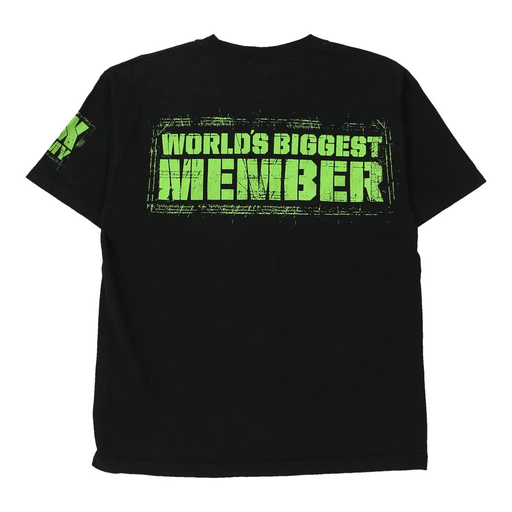 Age 13-14 Wwe Graphic T-Shirt - XL Black Cotton