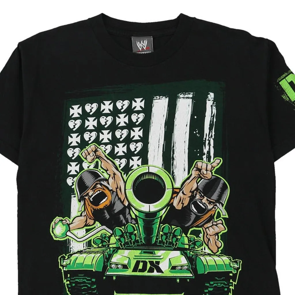 Age 13-14 Wwe Graphic T-Shirt - XL Black Cotton