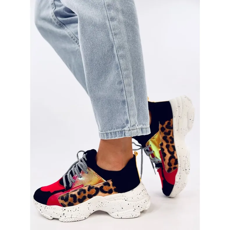 Agnes Red trainers multicolored