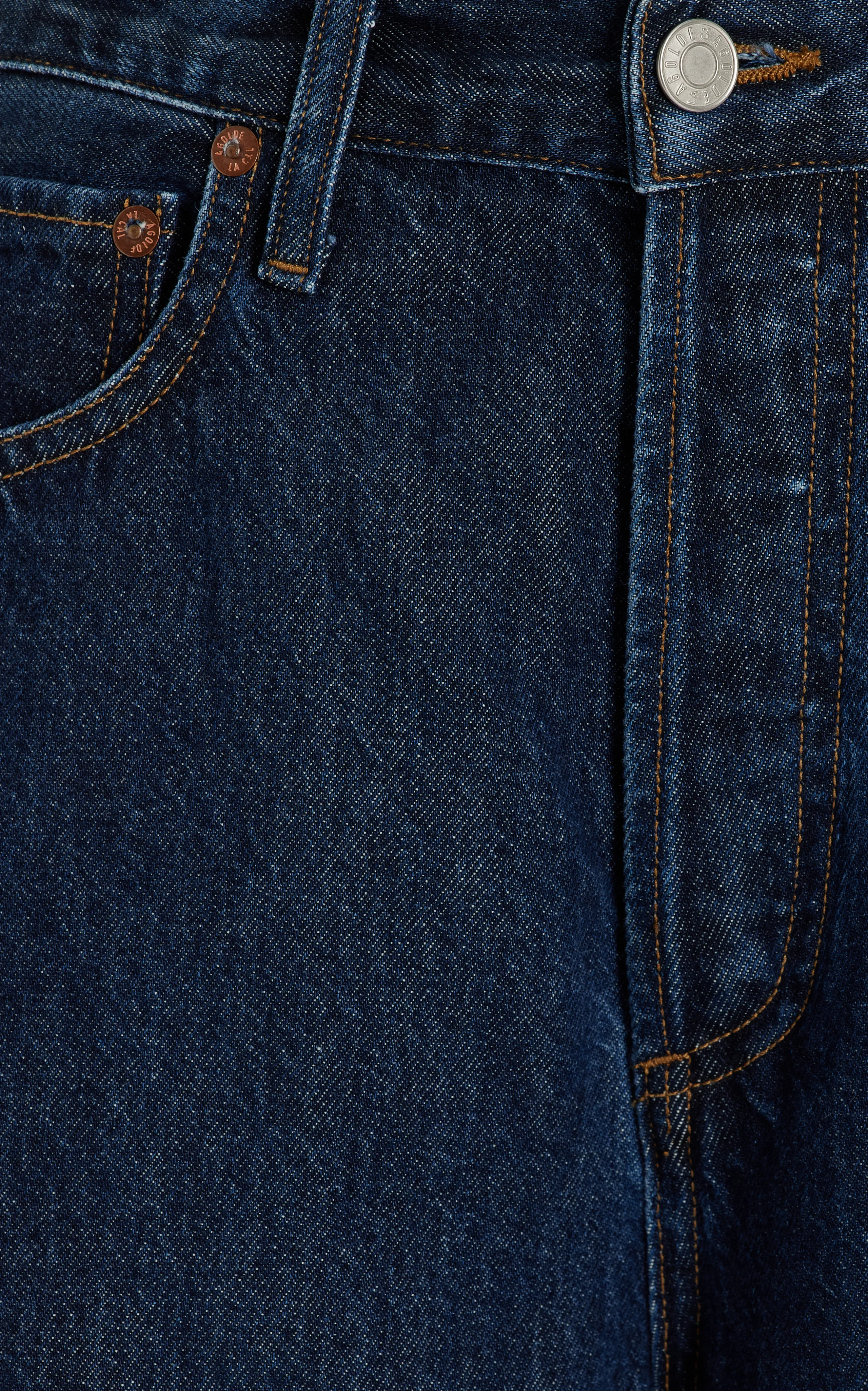Agolde Ren Rigid High-Rise Wide-Leg Jeans