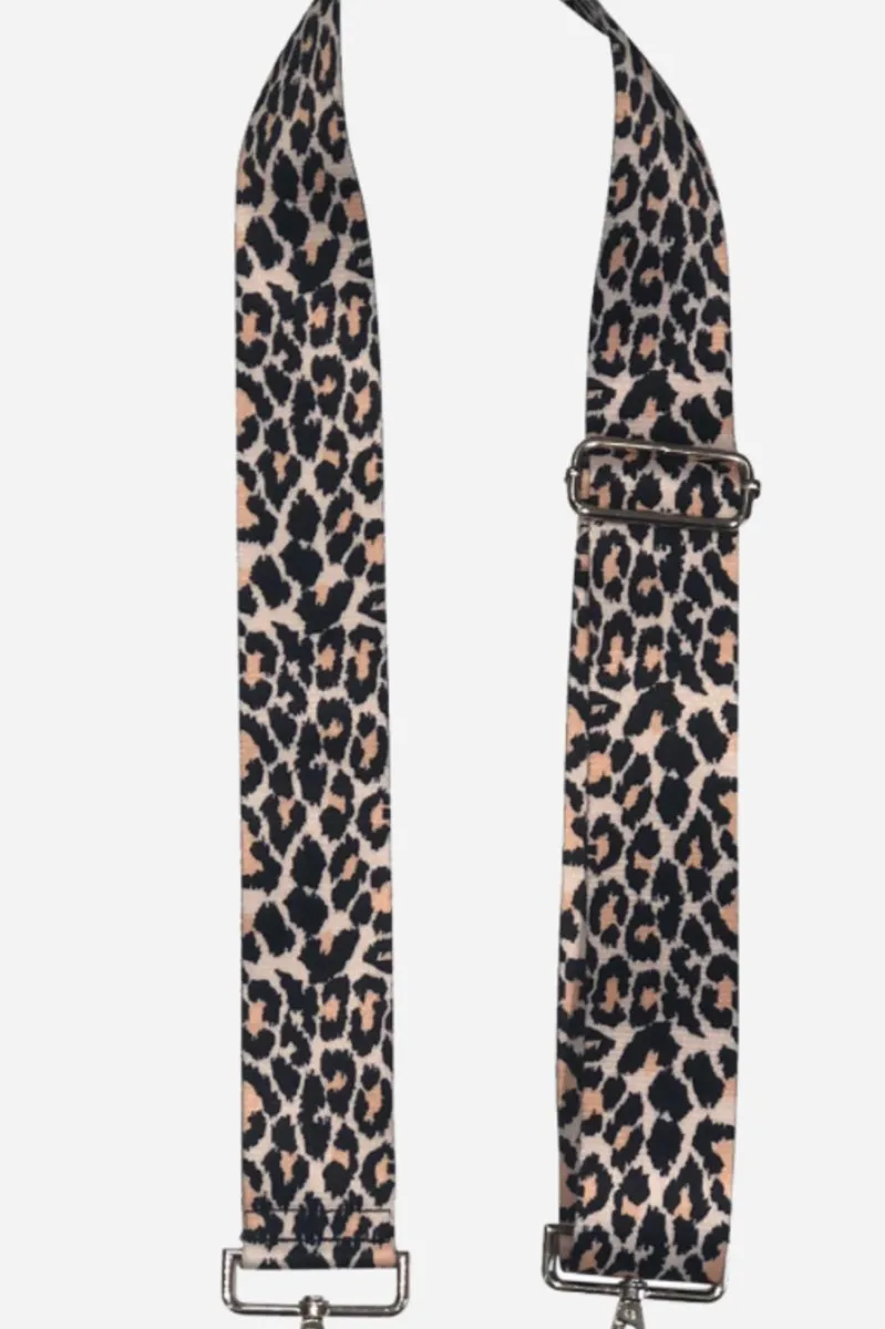 Ah-dorned Cheetah Bag Strap