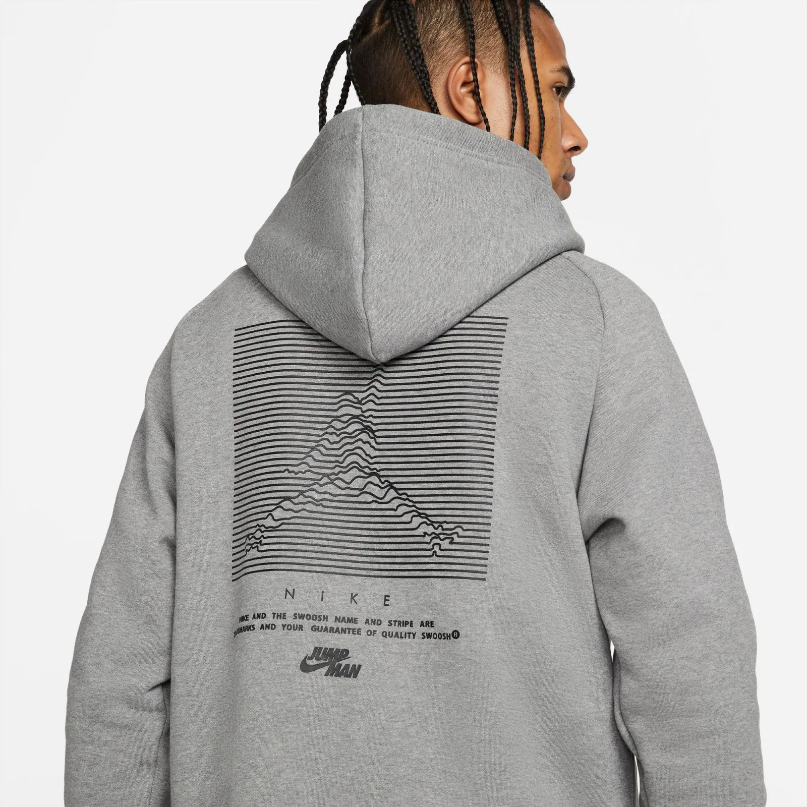 Air Jordan Jumpman Fleece Hoodie ''Carbon Heather''
