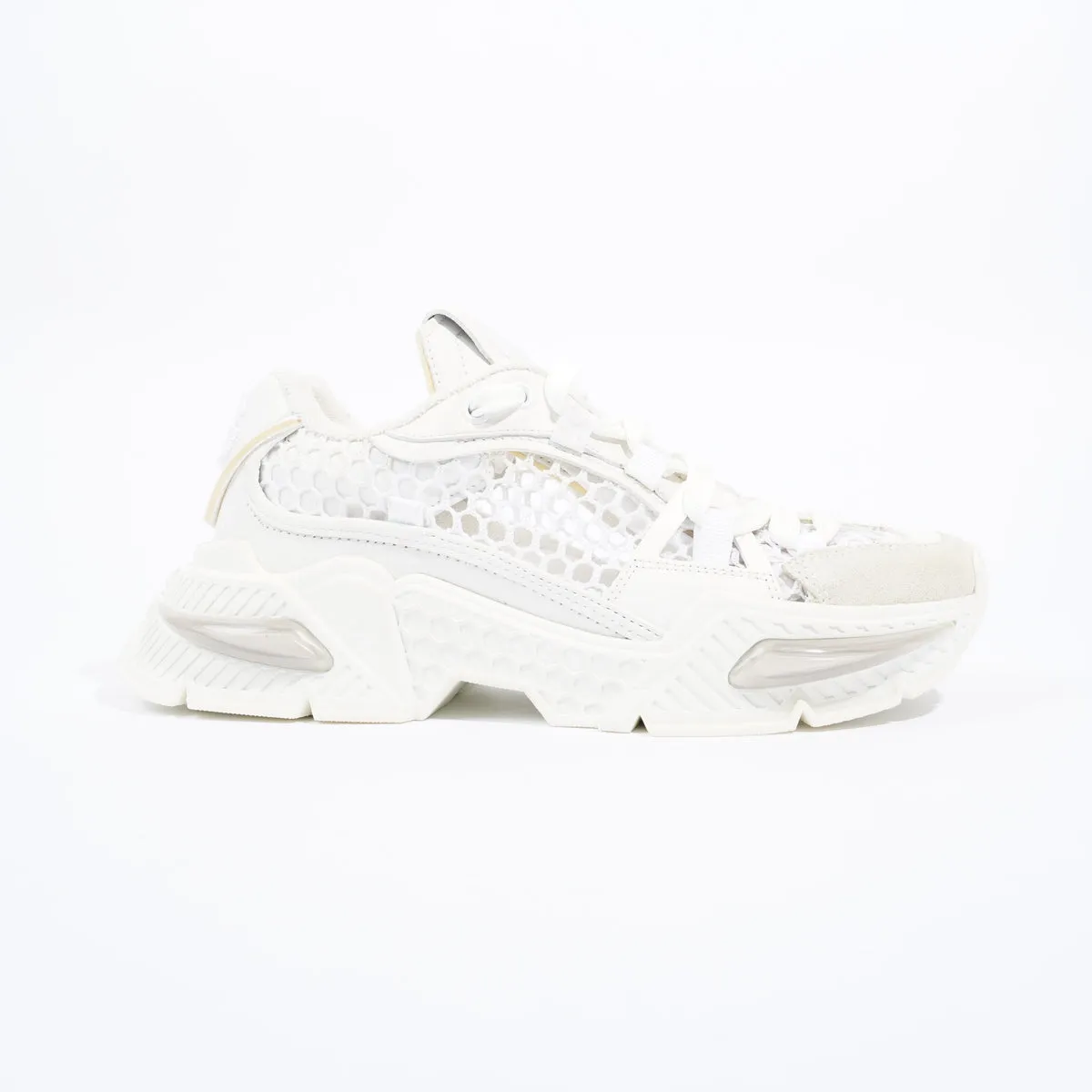 Airmaster Sneakers White Leather EU 37.5 UK 4.5