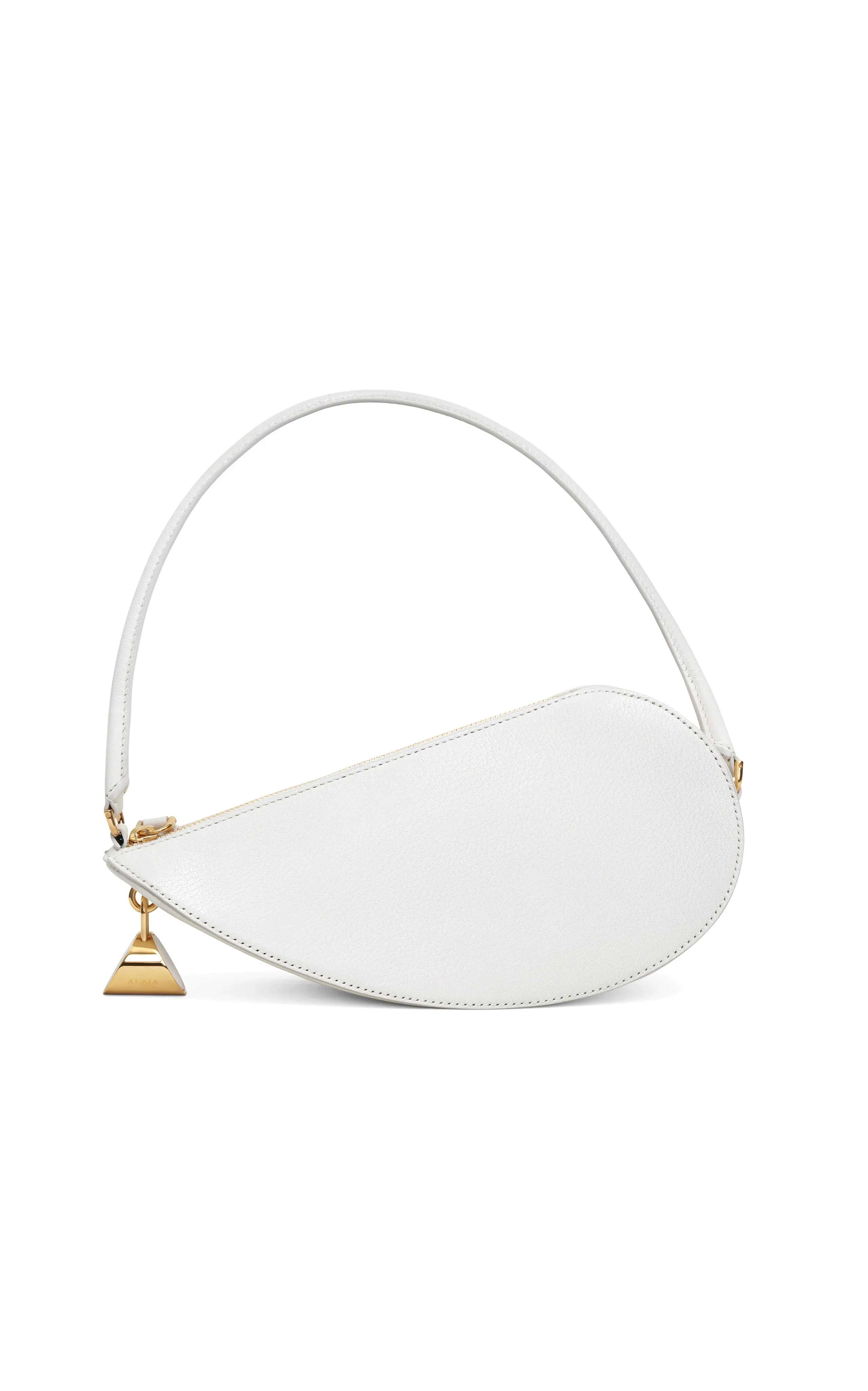 ALAÏA Le Demi-Coeur Leather Shoulder Bag