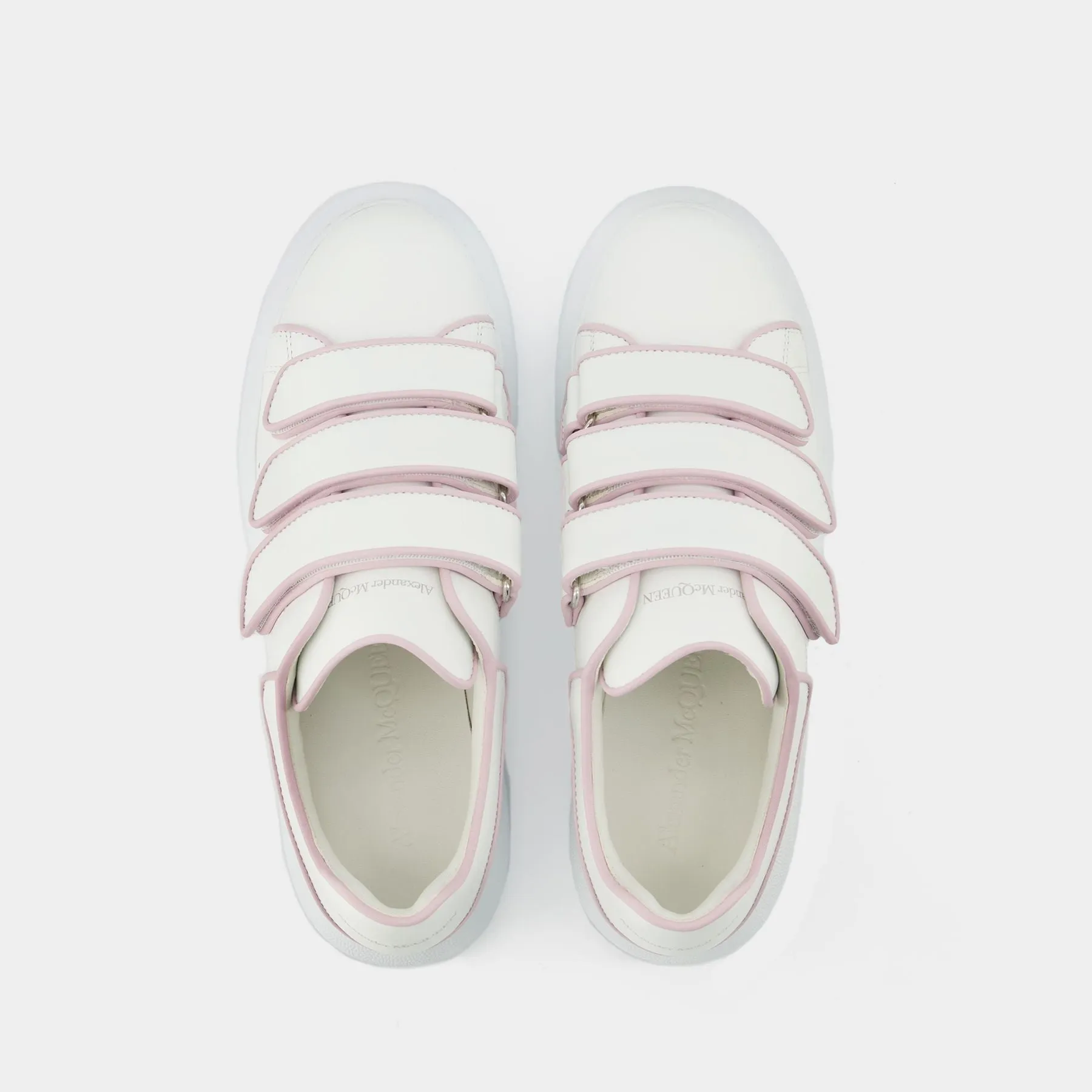 Alexander McQueen  Oversized Sneakers - Alexander Mcqueen - Black/White - Leather
