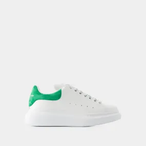 Alexander McQueen  Oversized Sneakers - Alexander Mcqueen - Leather - White/Green