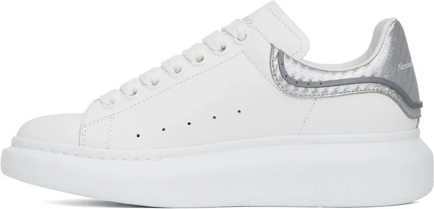 Alexander McQueen White Larry Sneakers