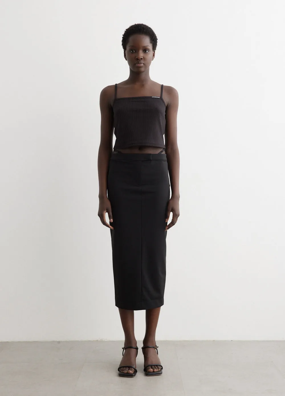 Alexander Wang -  Fitted G-String Long Skirt - Skirt