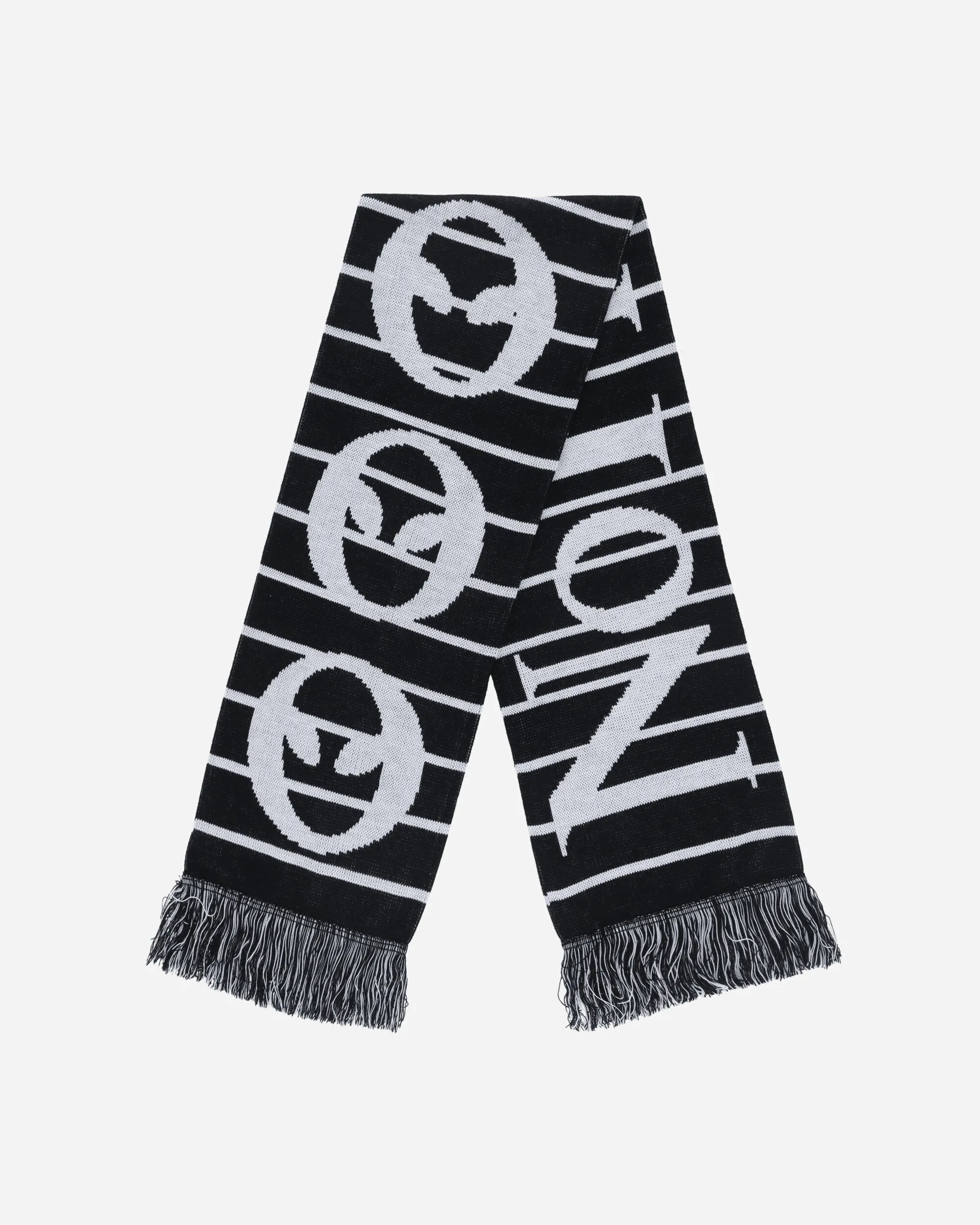 Alien-O Striped Scarf Black