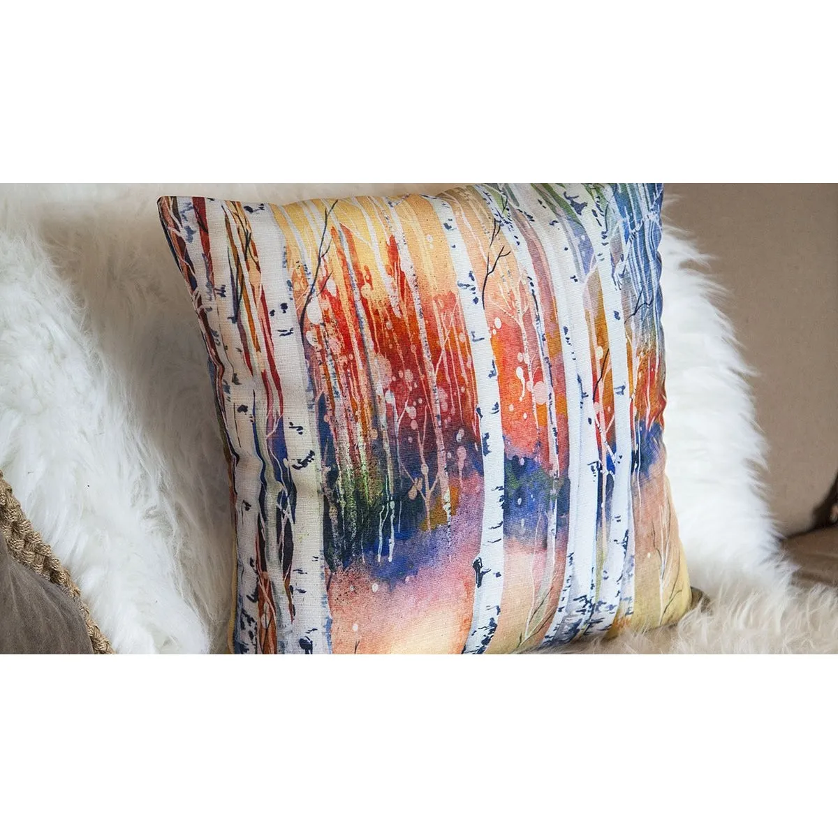 ALIEN SPACE THROW PILLOW