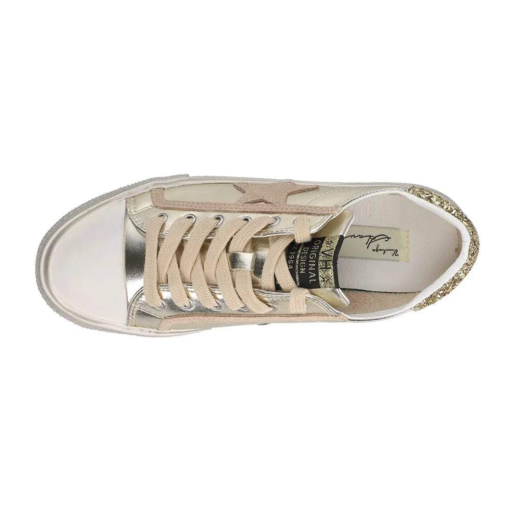 Alive Metallic Glitter Slip On Sneakers