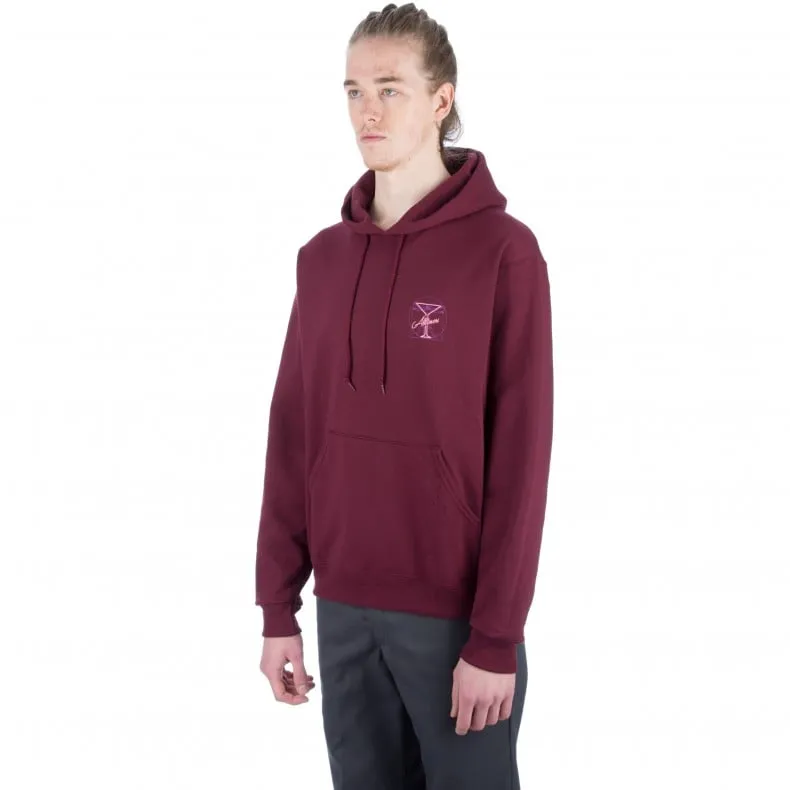 Alltimers Beginning Pullover Hooded Sweatshirt (Burgundy)