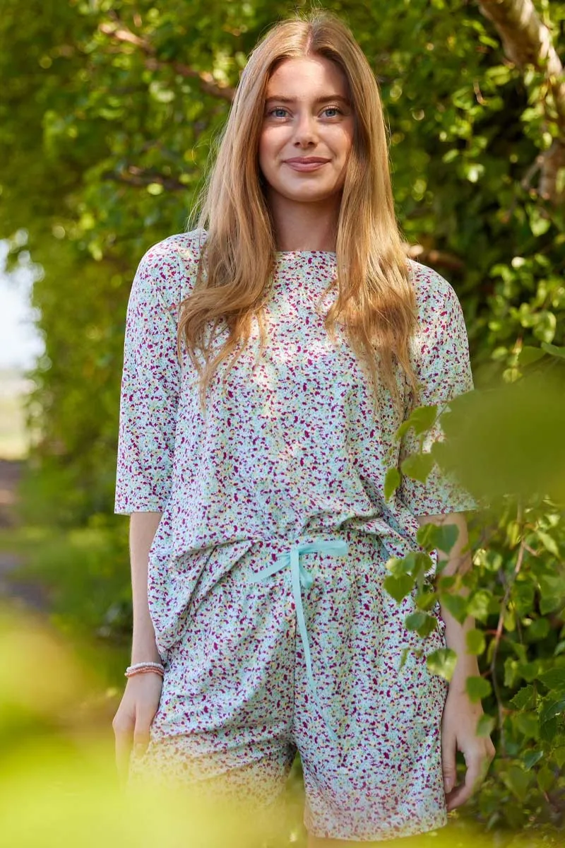 Alma shorts | Blomsterprint | Shorts fra Liberté