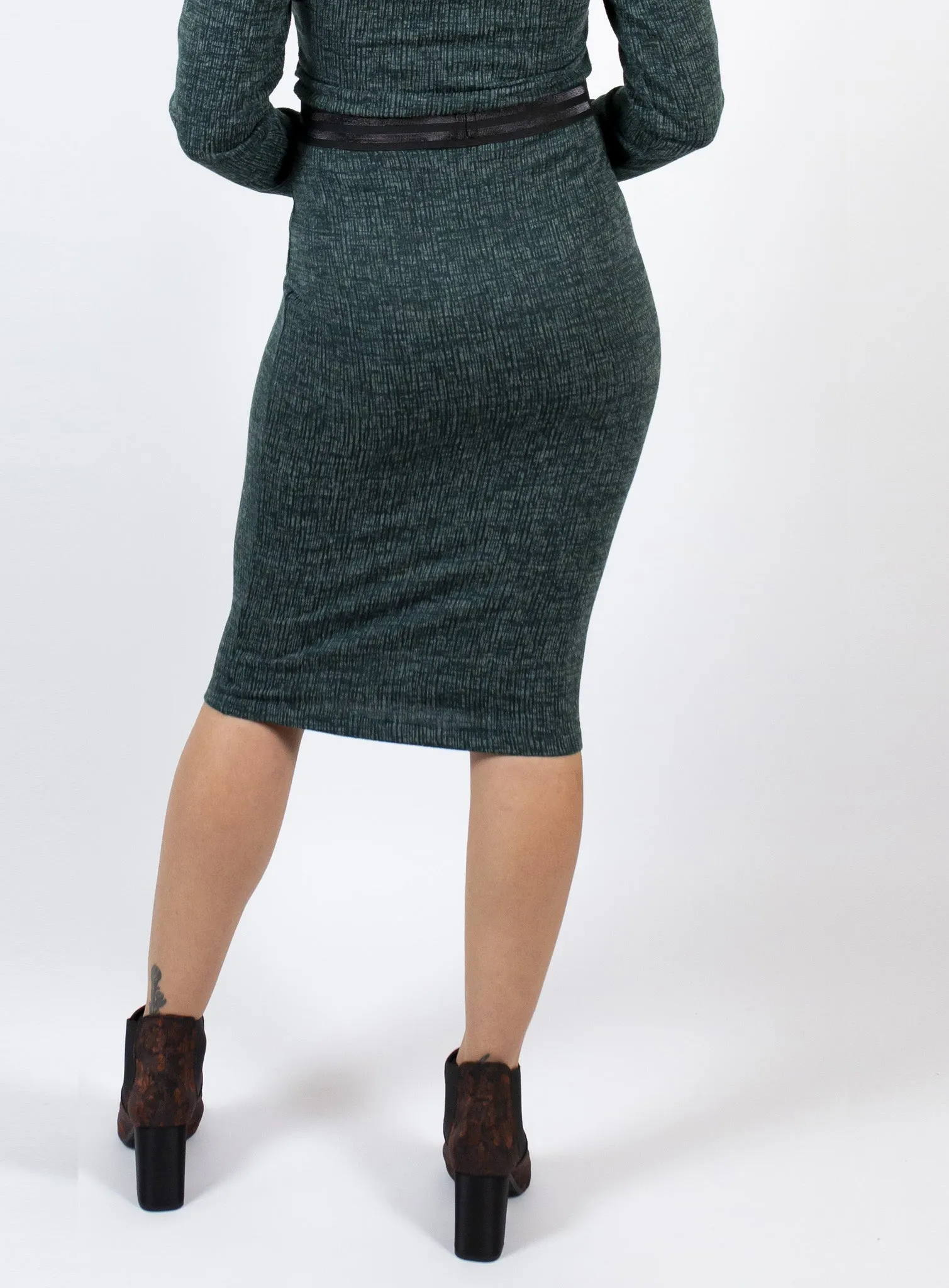 Alphamama Skirt - Forest Green