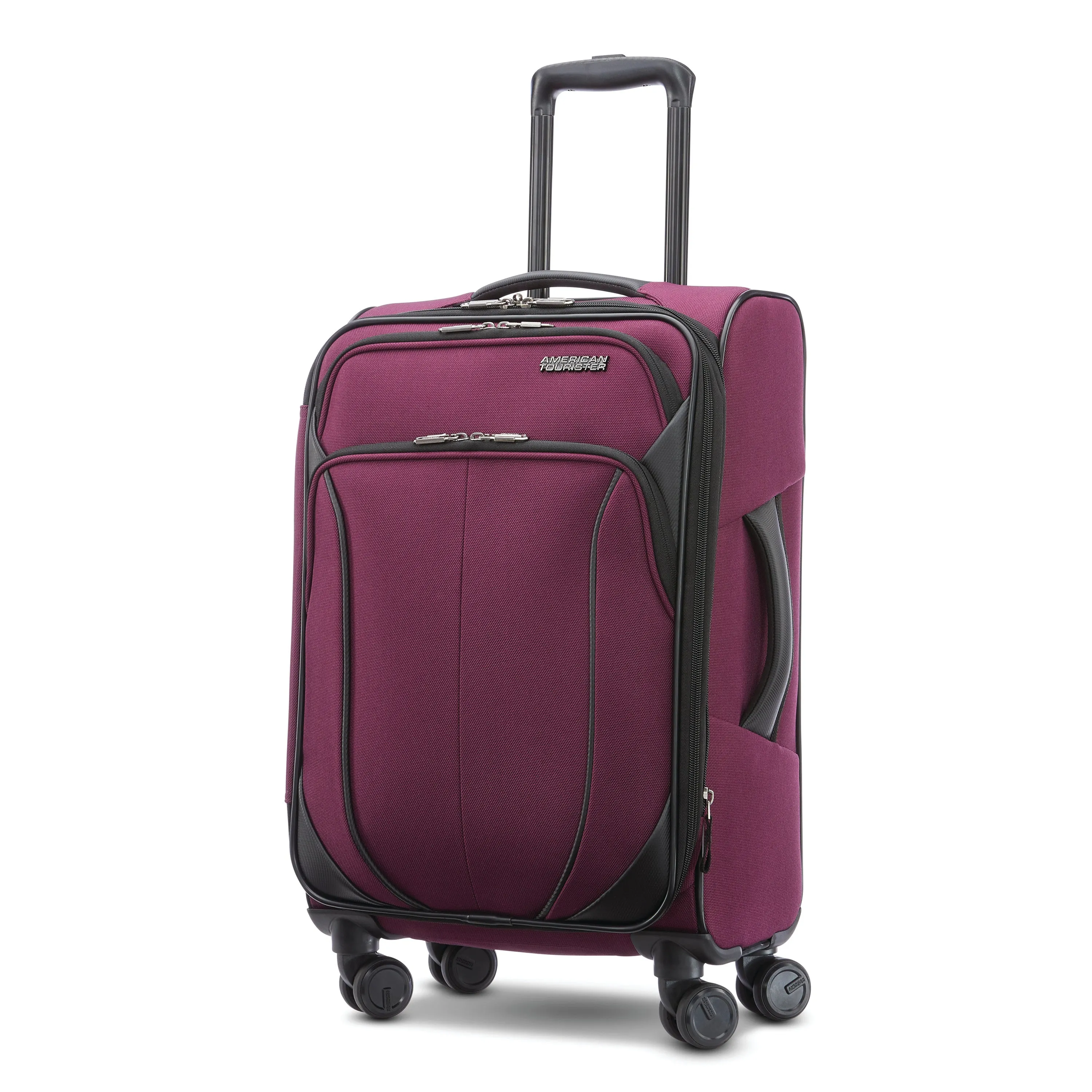 American Tourister 4 KIX 2.0 Softside Spinner Luggage, 20 Inch Carry On  