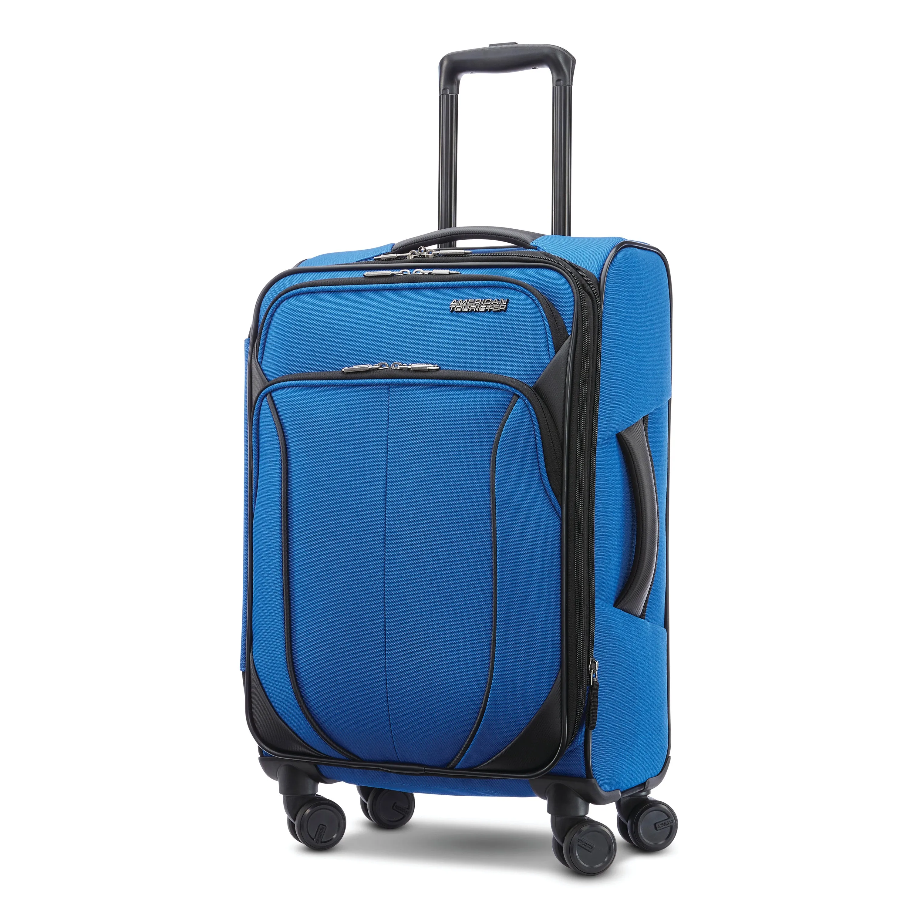 American Tourister 4 KIX 2.0 Softside Spinner Luggage, 20 Inch Carry On  