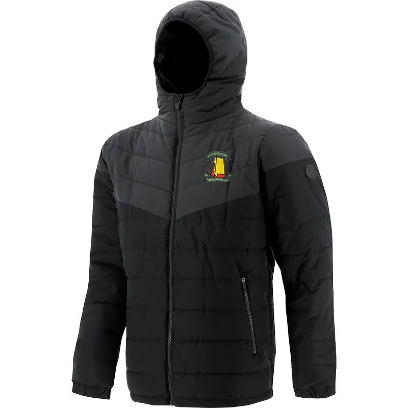 An Charraig Mhór Naomh Colmcille CLG Kids' Maddox Hooded Padded Jacket Black