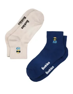 Ankle Socks Tennis Ball 2pk