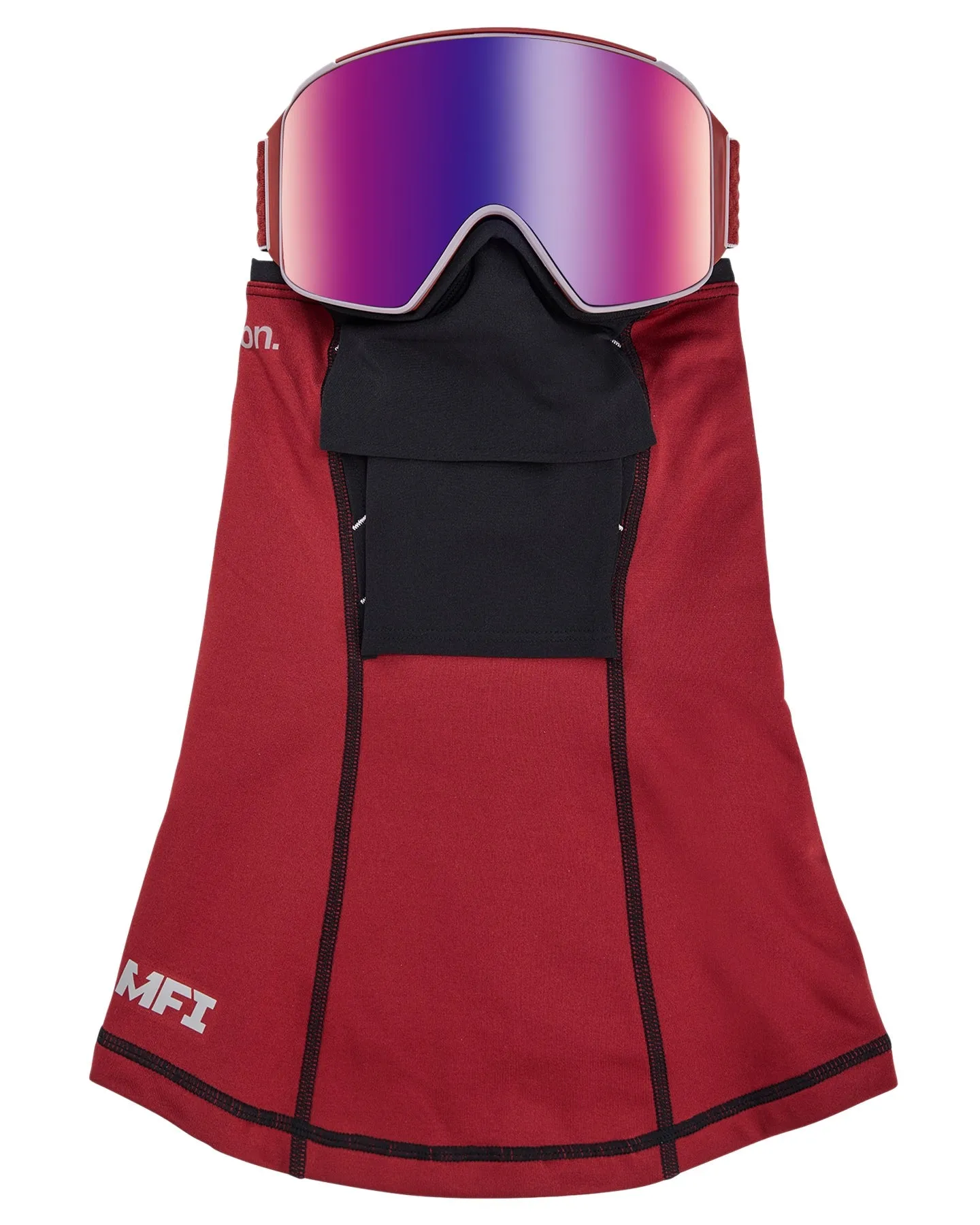 Anon M4 Cylindrical Snow Goggles + Bonus Lens + Mfi® Face Mask - Mars/