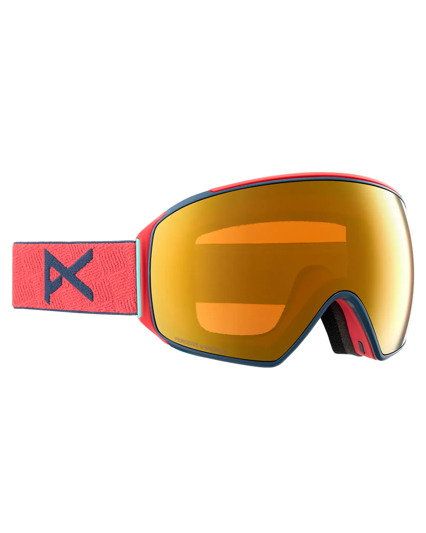 Anon M4 Toric Snow Goggles + Bonus Lens + Mfi® Face Mask - Coral/Perce