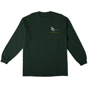 Anti Hero Skateboards Longsleeve Shirt Lil Pigeon Forest Green