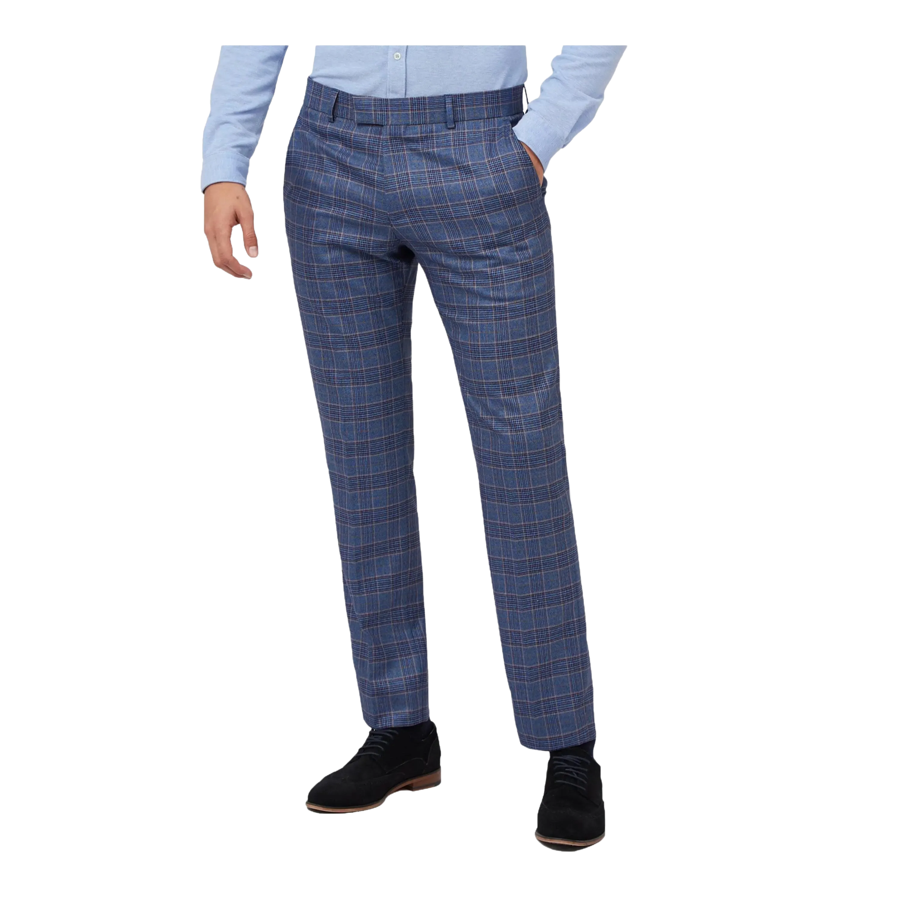Antique Rogue Prince Of Wales Suit Trousers