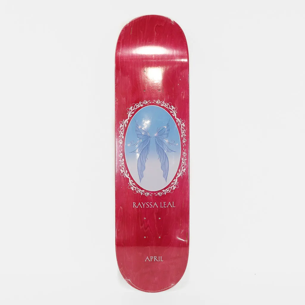 April Skateboards - 7.8 Rayssa Leal Fadinha Skateboard Deck - Pink
