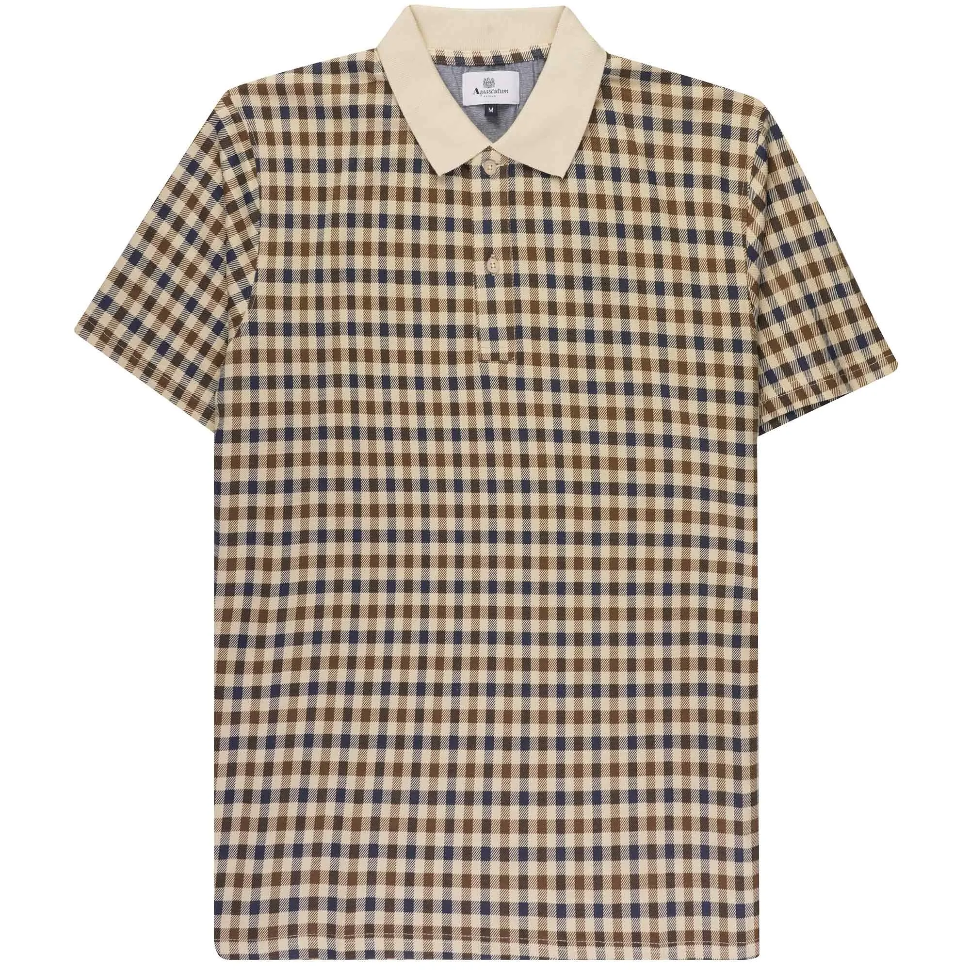 Aquascutum Active Check Polo - Club Check 