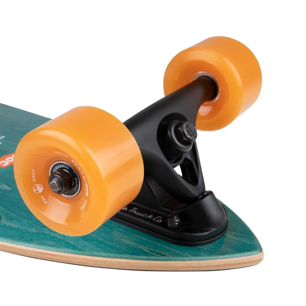 Arbor Artist Fish Performance Factory Complete Skateboard Multi 37