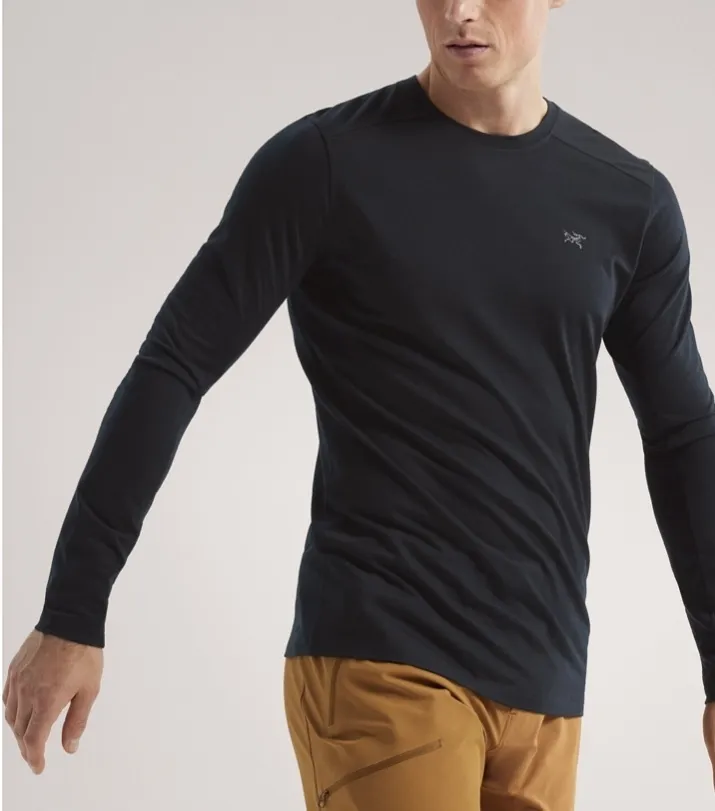 ARC'TERYX  |Wool Long Sleeves Long Sleeve T-shirt Logo Outdoor