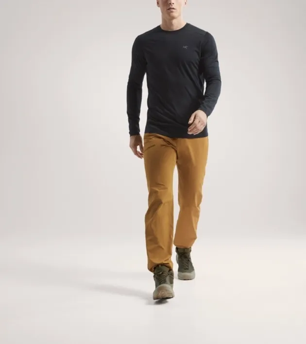 ARC'TERYX  |Wool Long Sleeves Long Sleeve T-shirt Logo Outdoor