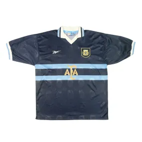 Argentina Original 1999/2000 Reebok Away Football Shirt Large