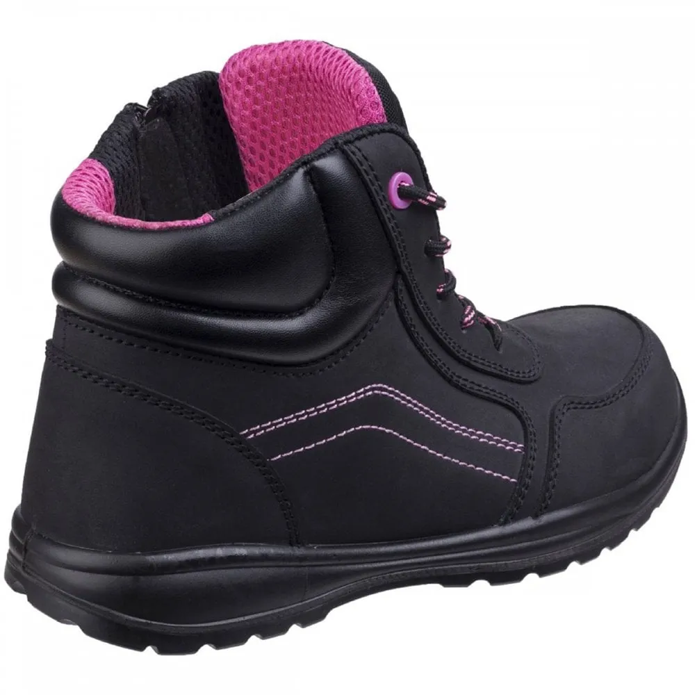 AS601 Lydia Composite Safety Boot With Side Zip