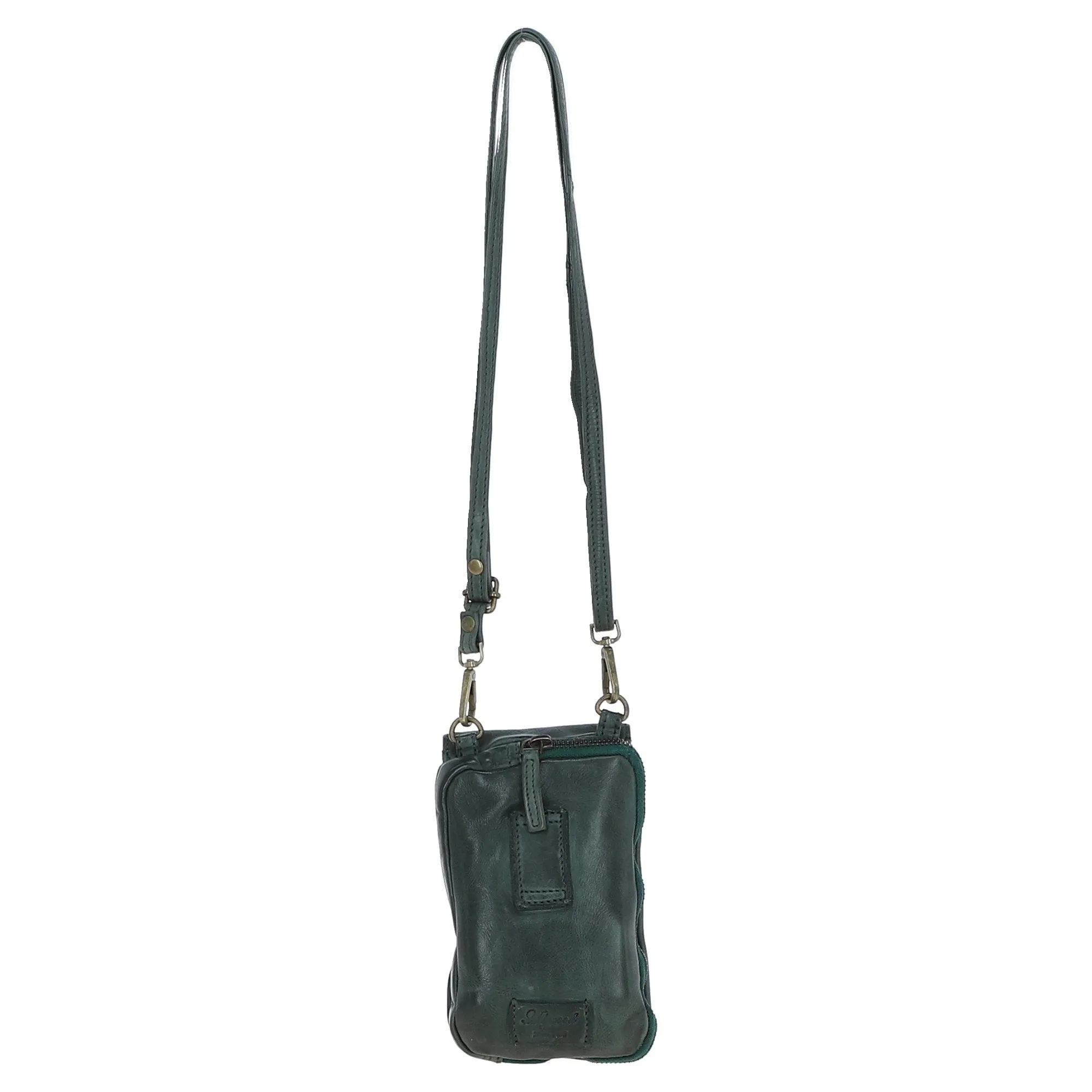 Ashwood Leather Crossbody Smart Phone Bag Green: D-99