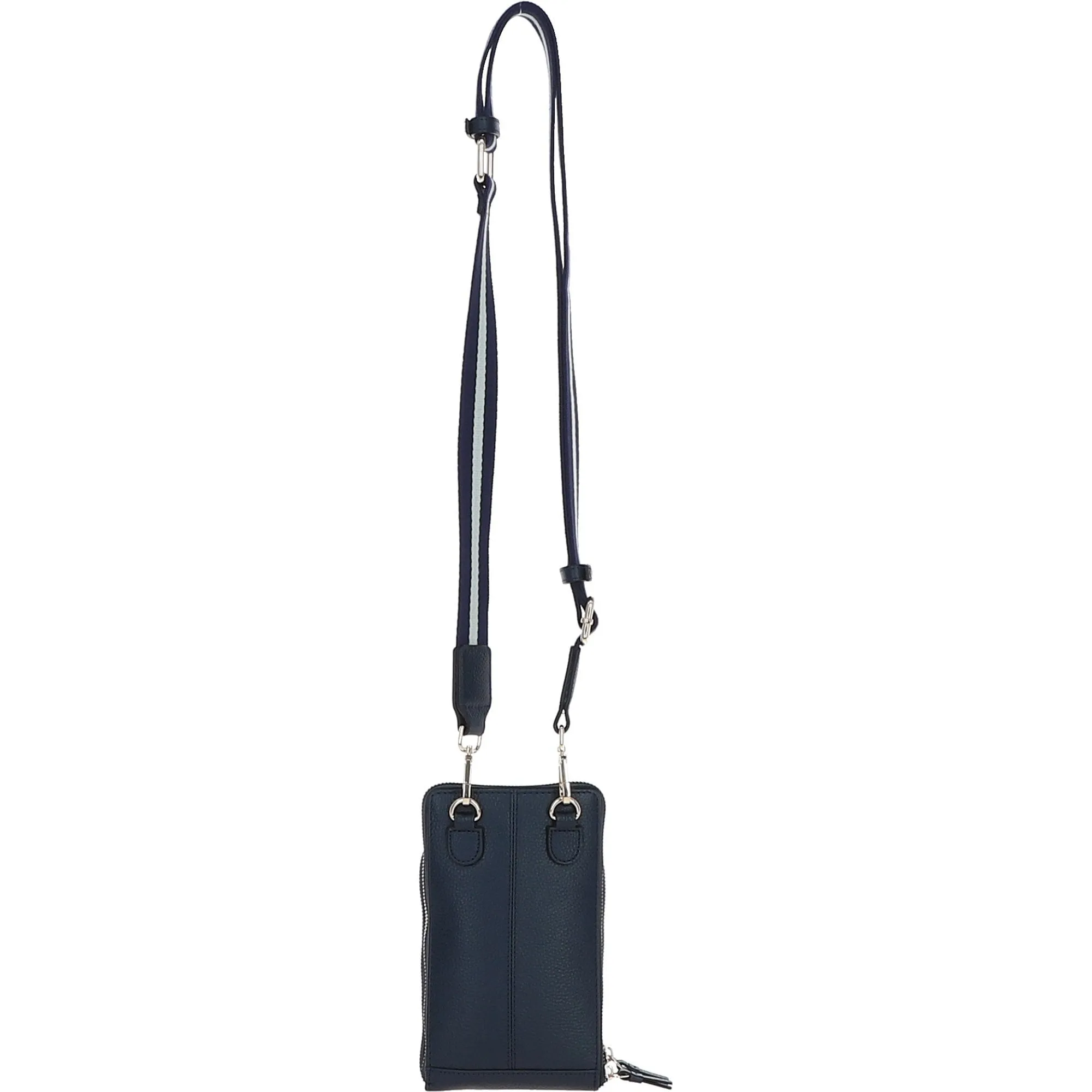 Ashwood Leather Luxury Crossbody Phone Bag Design-X Navy: X-31
