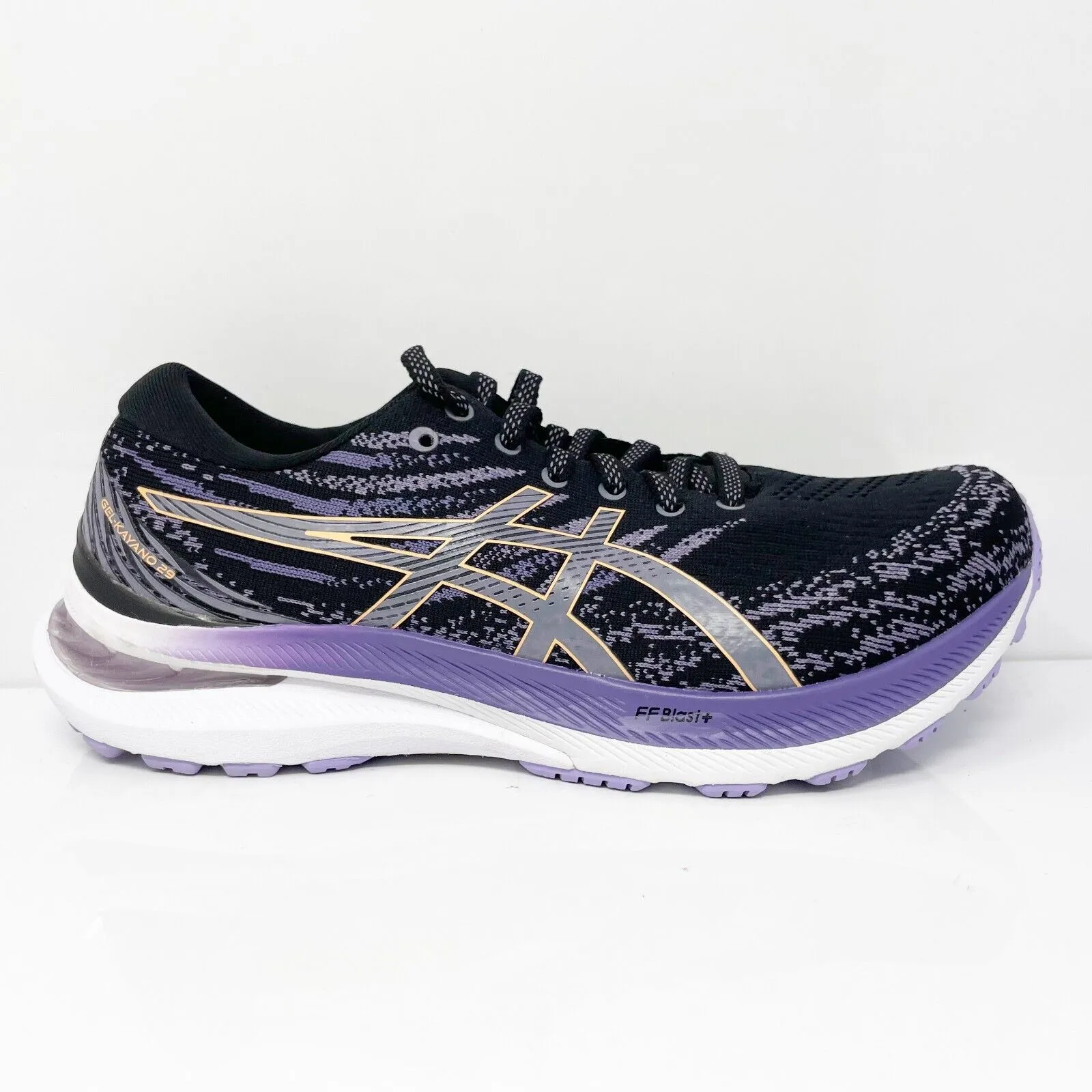 Asics Womens Gel Kayano 29 1012B272 Black Running Shoes Sneakers Size 8.5