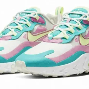 Authentic nike air max 270 react white barely volt aqua cw7015 100 women size