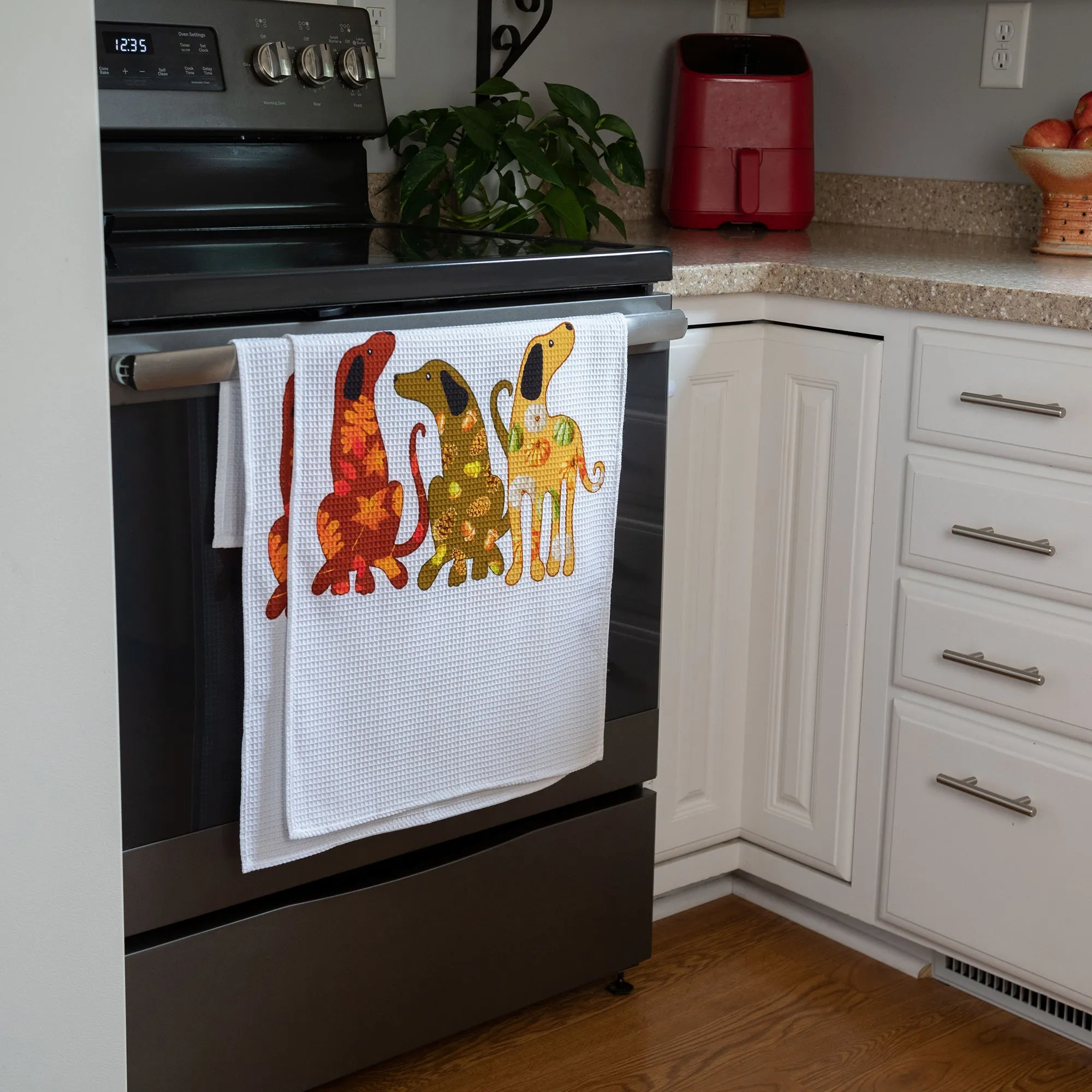 Autumn Festival Pet Kitchen Towels - Set of 2