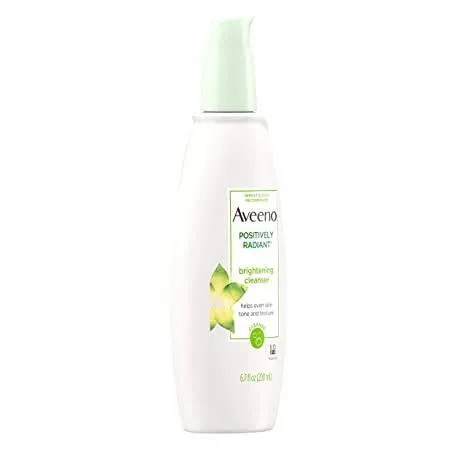 Aveeno radiant brightening cleanser 6.7oz