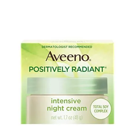Aveeno radiant intensive night cream 1.7oz