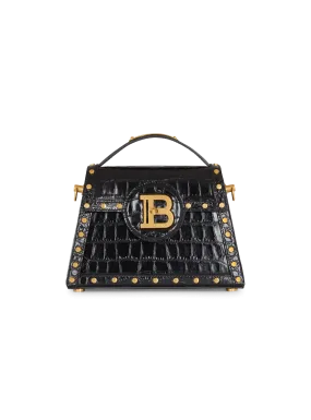 B-Buzz Dynasty bag in crocodile-print leather