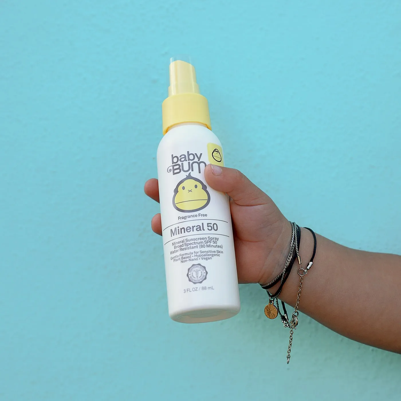 Baby Bum Mineral SPF 50 Sunscreen Spray-Fragrance Free