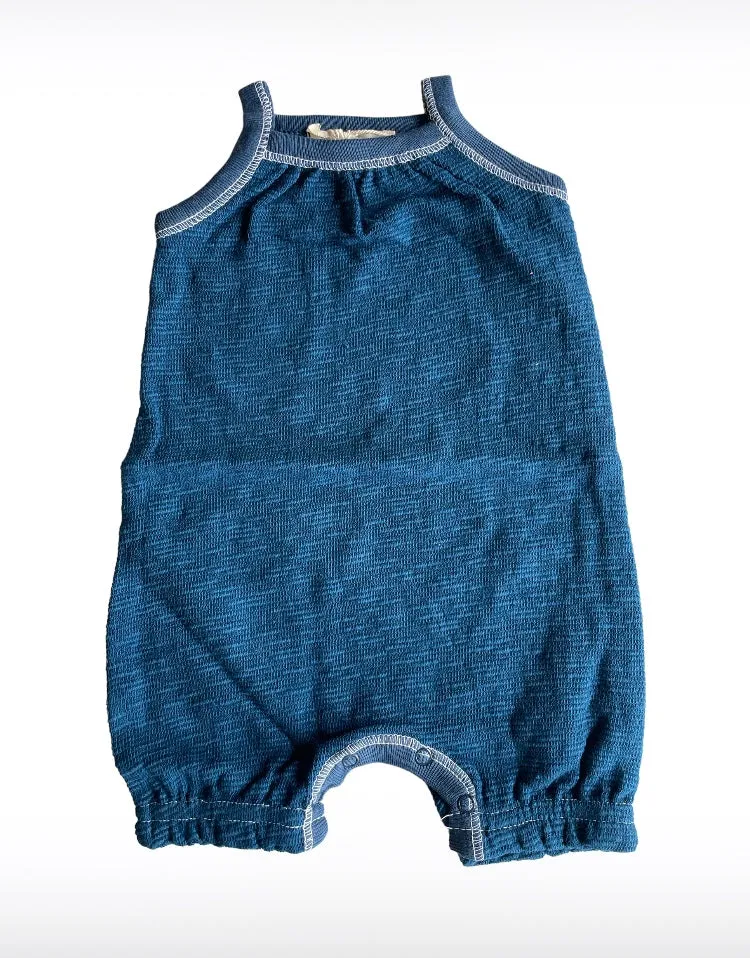 Baby Chunky Slub Tank Short Romper