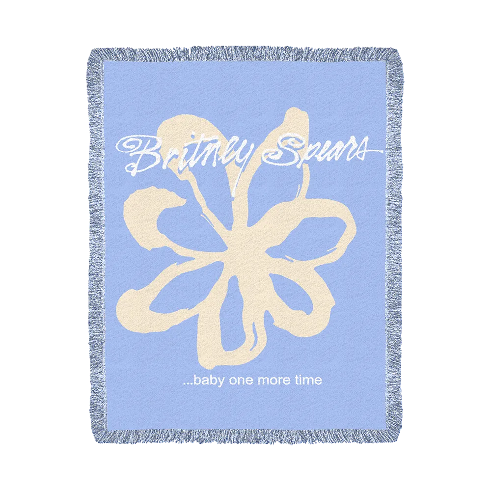 ...baby one more time Woven Blanket