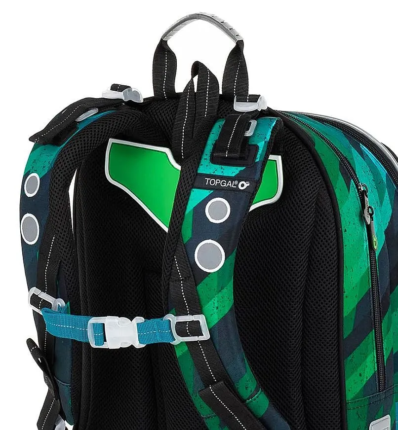 backpack Topgal LYNN 23018 - B/Green/Blue - unisex junior