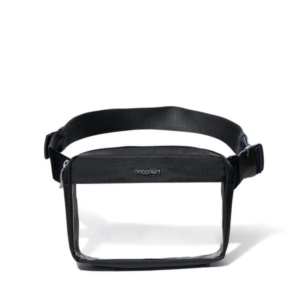 Baggallini Clear Stadium Belt Bag Sling